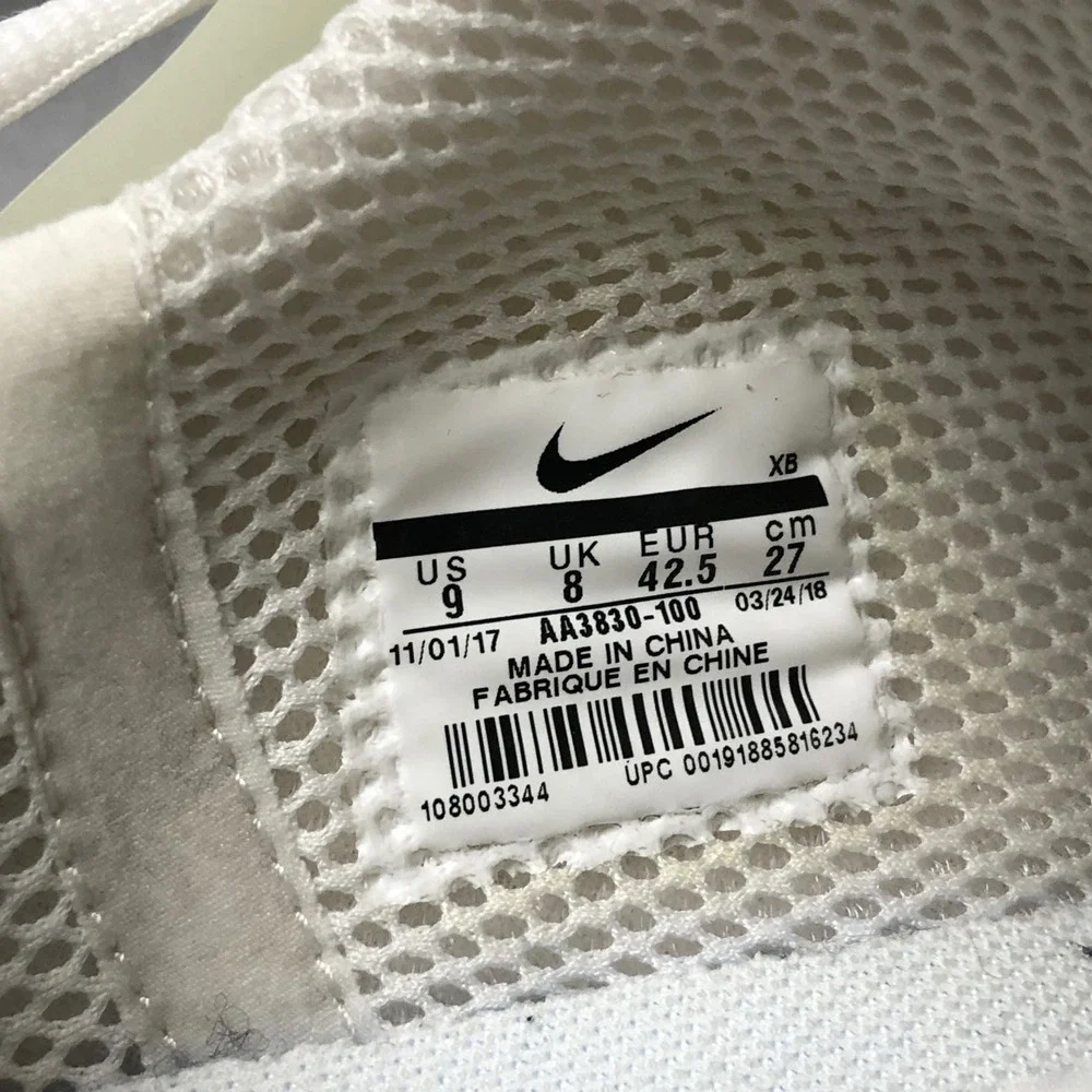 Nike Air Presto Off-White‎ Mens Size 9 White AA3830-100 The Ten Sneakers